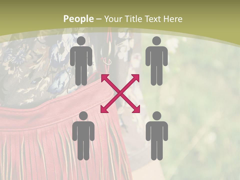 Look Stylish Grass PowerPoint Template