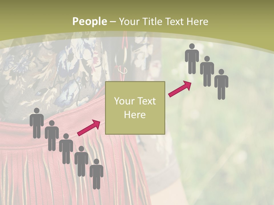 Look Stylish Grass PowerPoint Template