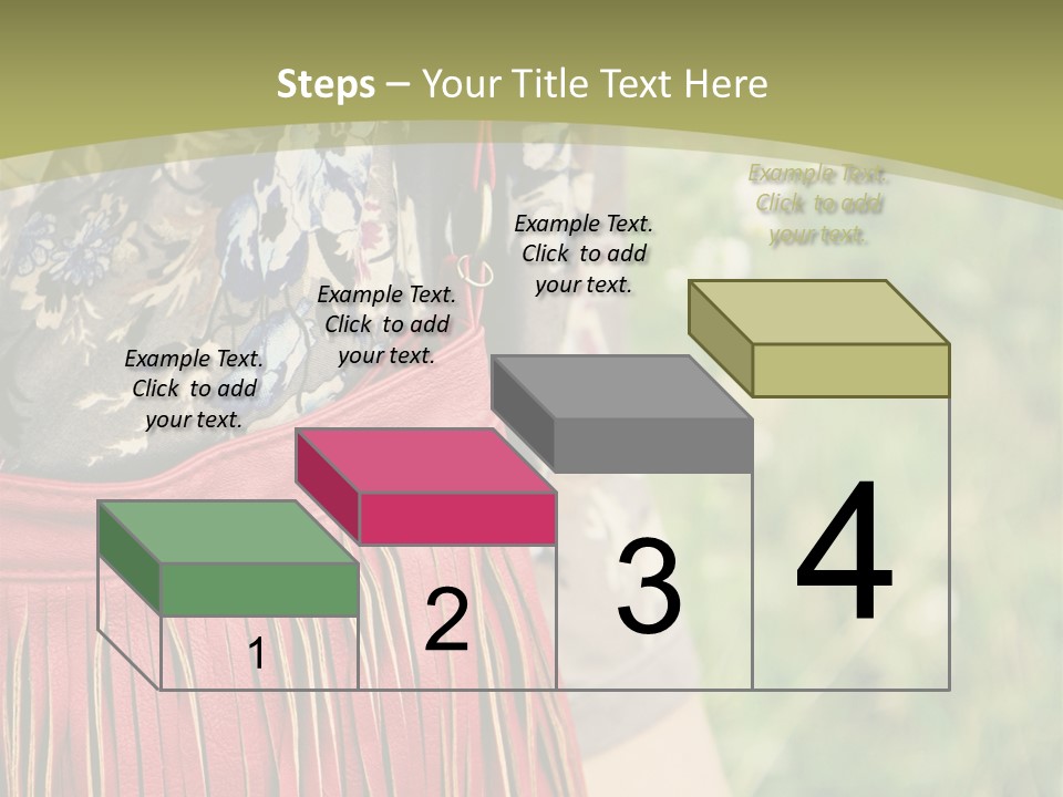 Look Stylish Grass PowerPoint Template