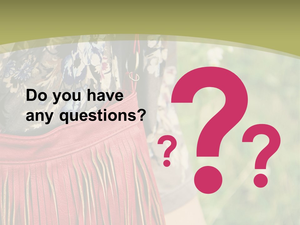 Look Stylish Grass PowerPoint Template