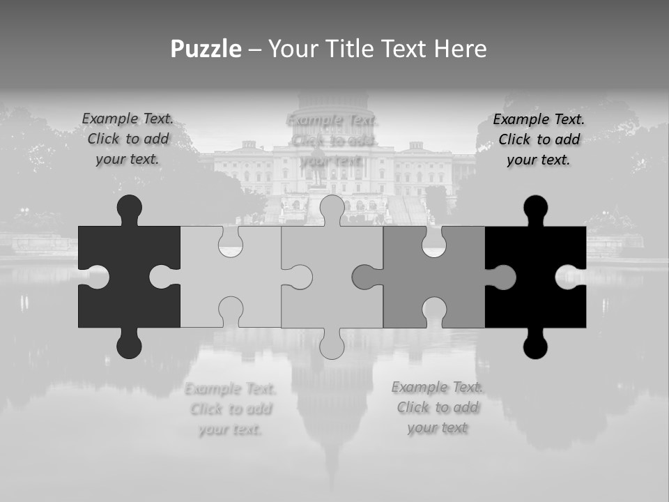 Congress Dome Tree PowerPoint Template