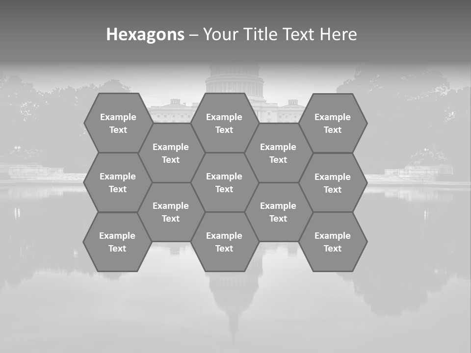 Congress Dome Tree PowerPoint Template