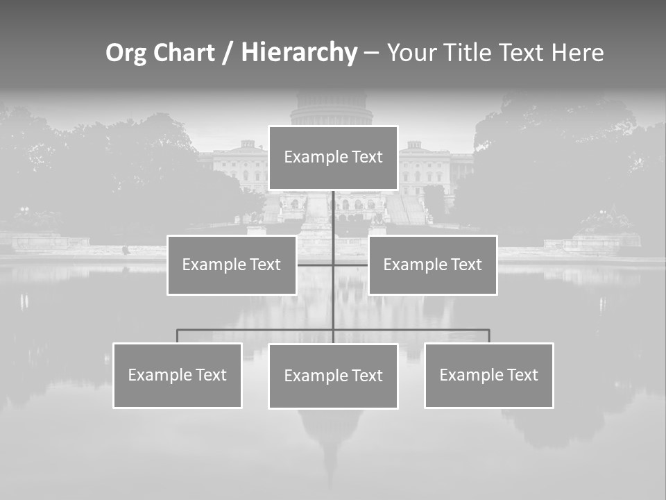 Congress Dome Tree PowerPoint Template