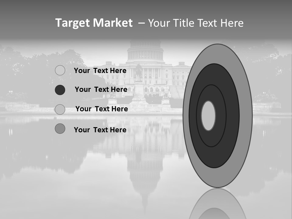 Congress Dome Tree PowerPoint Template