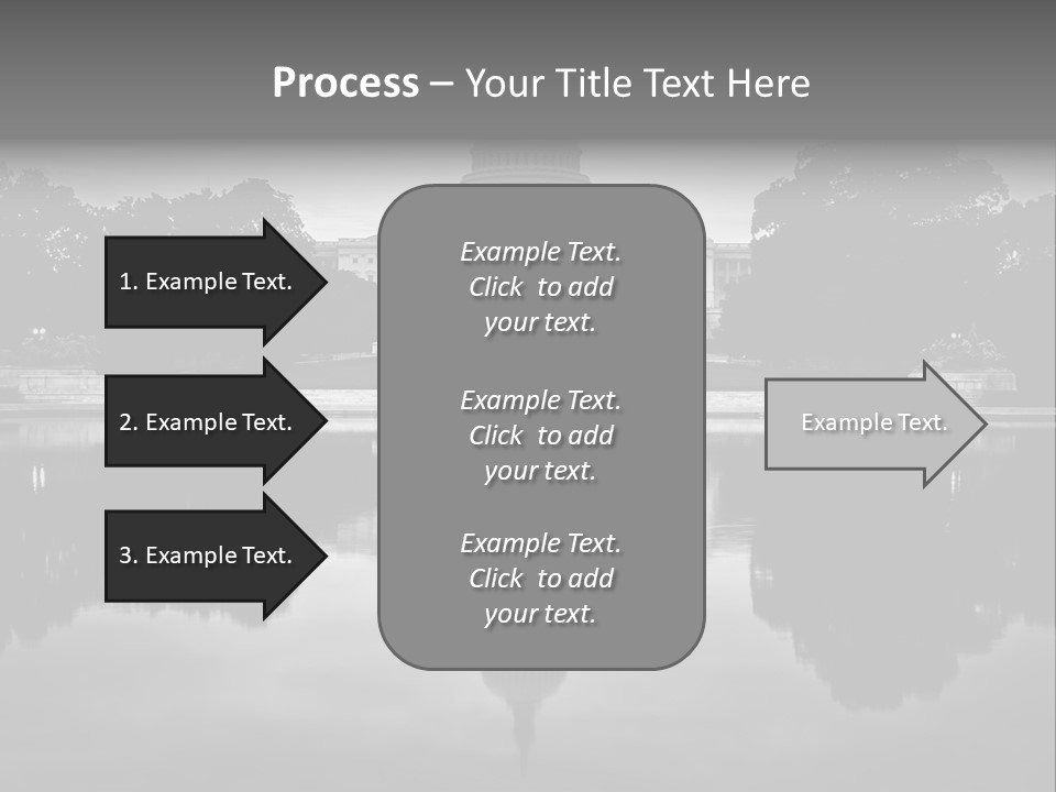Congress Dome Tree PowerPoint Template