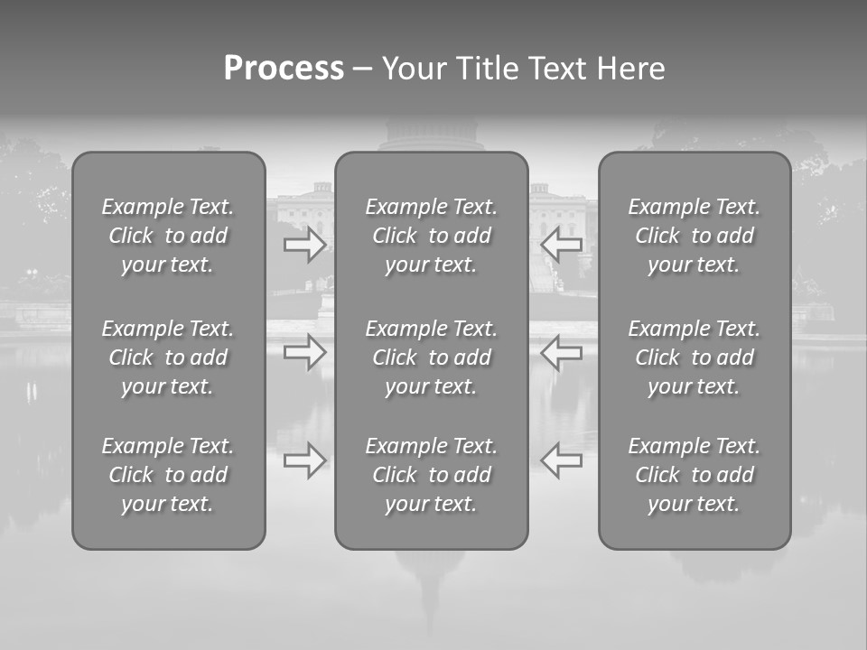 Congress Dome Tree PowerPoint Template