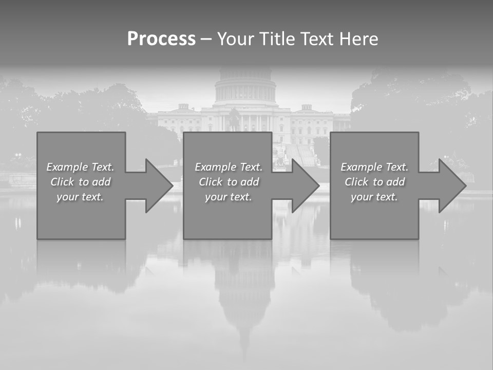 Congress Dome Tree PowerPoint Template