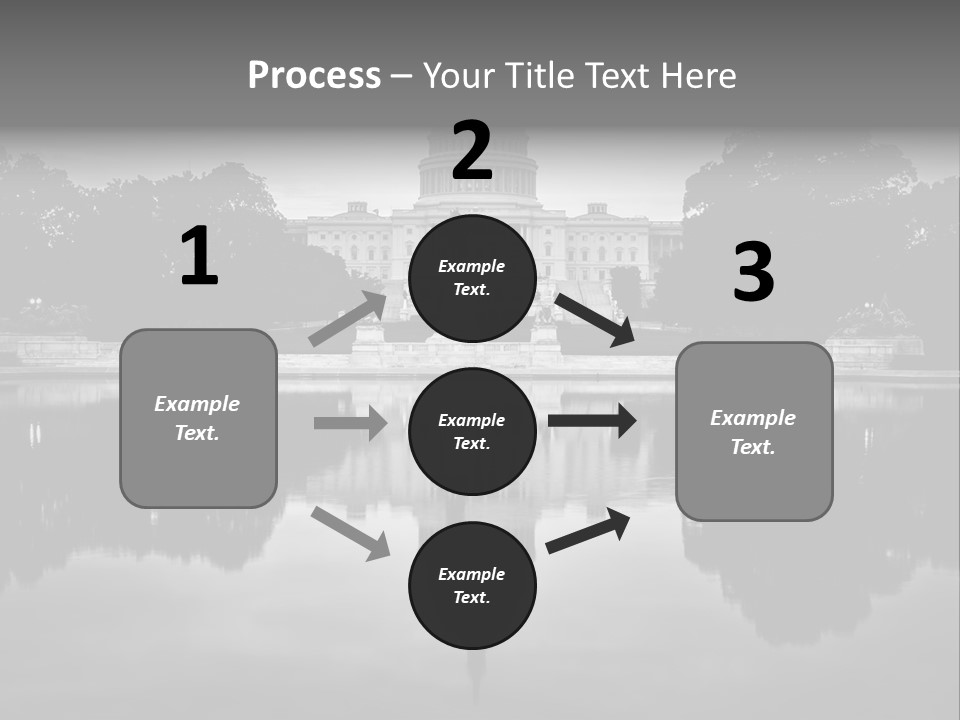 Congress Dome Tree PowerPoint Template
