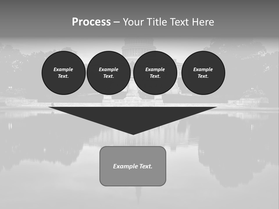 Congress Dome Tree PowerPoint Template
