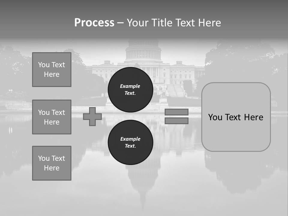 Congress Dome Tree PowerPoint Template