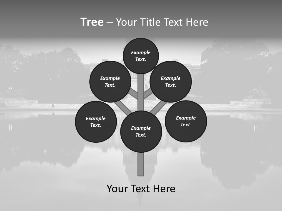 Congress Dome Tree PowerPoint Template