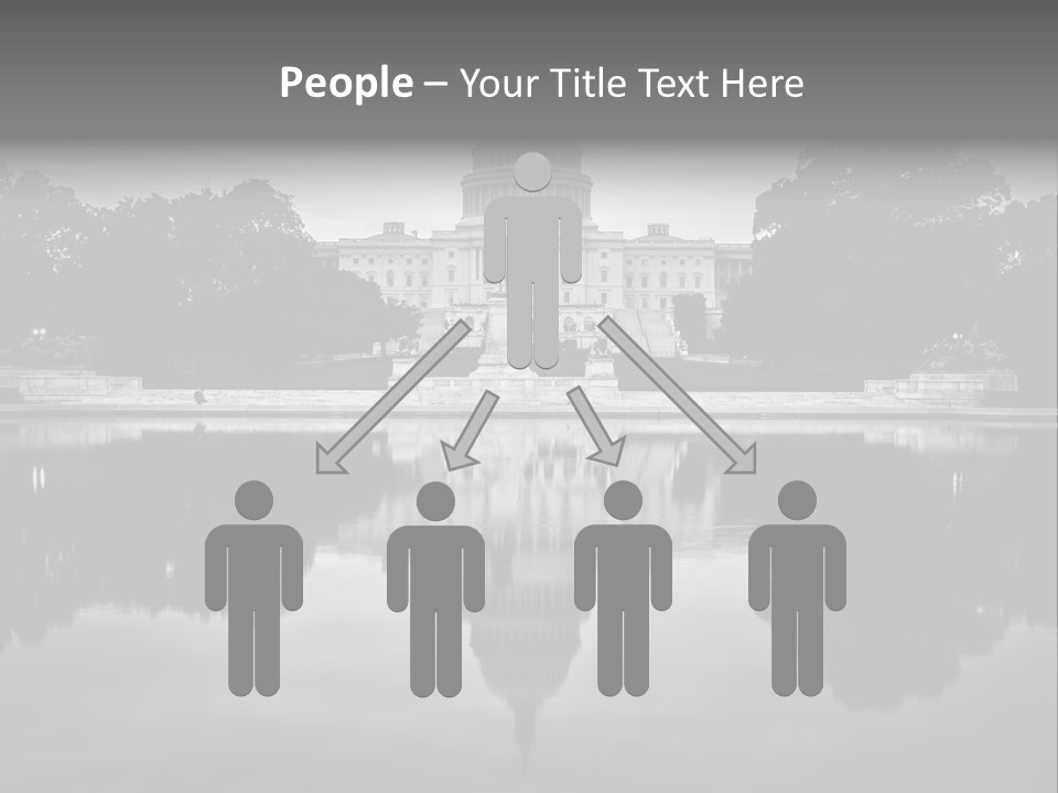 Congress Dome Tree PowerPoint Template