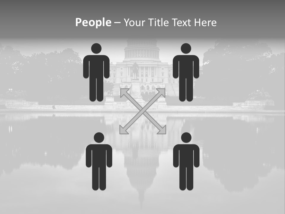 Congress Dome Tree PowerPoint Template