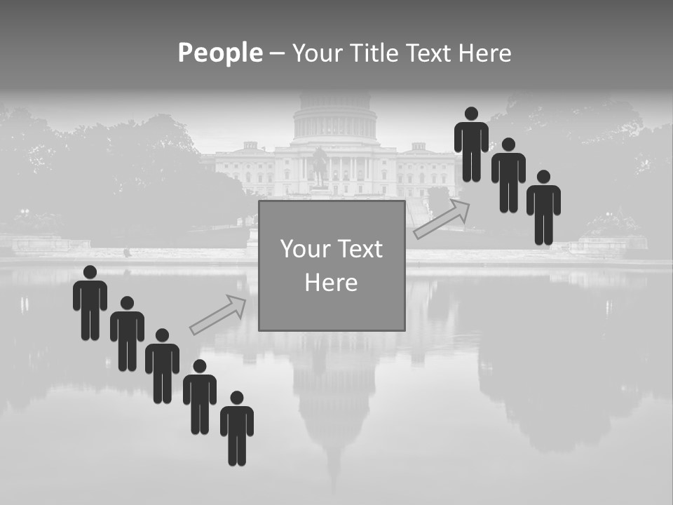 Congress Dome Tree PowerPoint Template