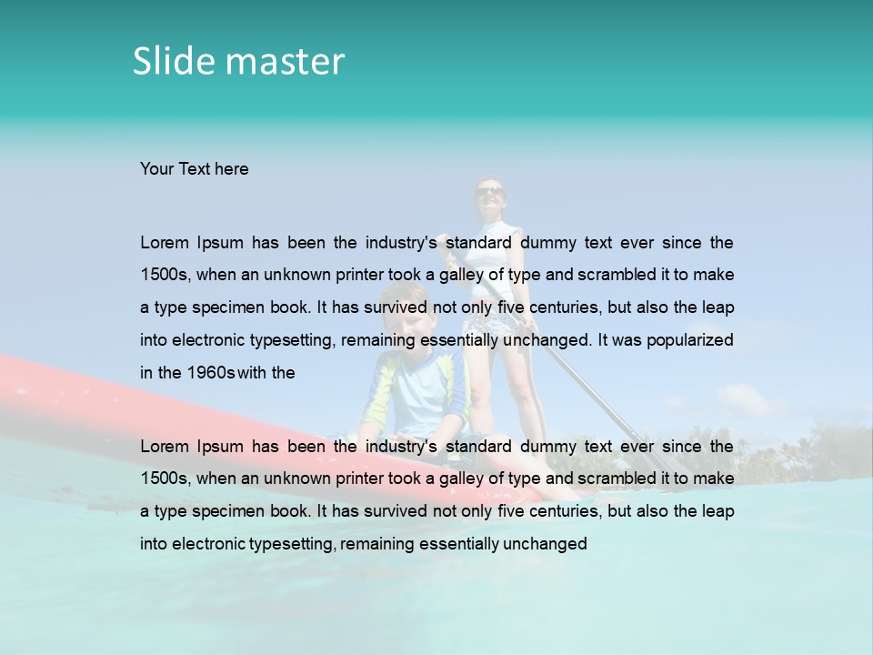 Joyful Smiling Happy PowerPoint Template