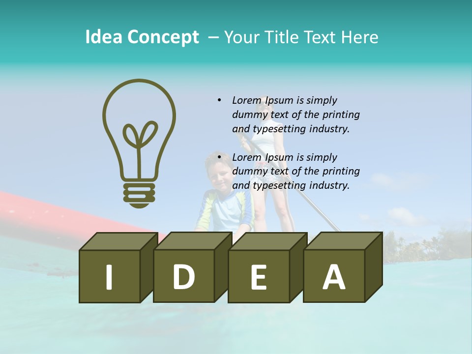 Joyful Smiling Happy PowerPoint Template