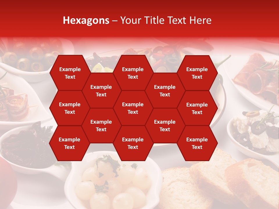 Nobody Party Food Snack PowerPoint Template