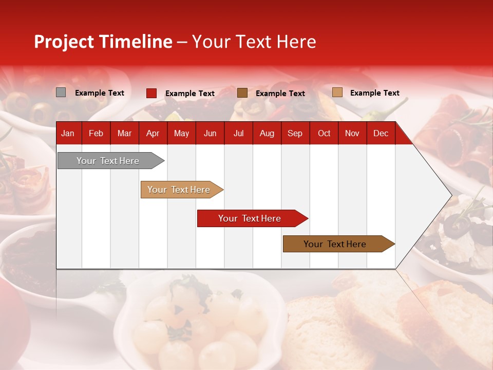 Nobody Party Food Snack PowerPoint Template