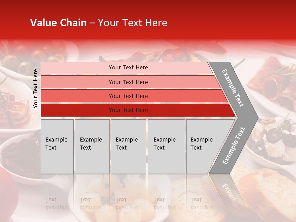 Nobody Party Food Snack PowerPoint Template
