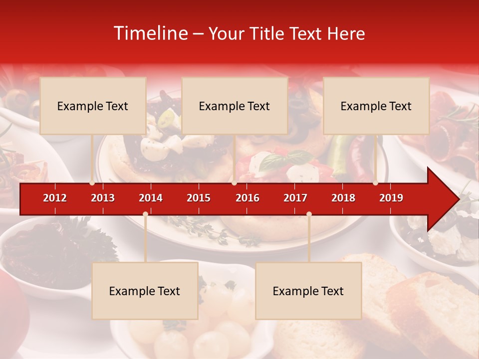 Nobody Party Food Snack PowerPoint Template