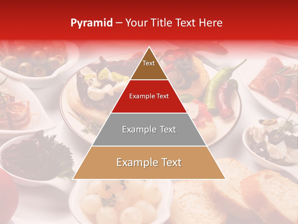 Nobody Party Food Snack PowerPoint Template