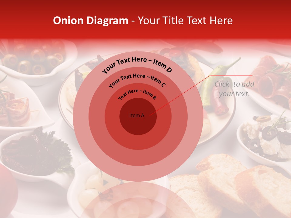 Nobody Party Food Snack PowerPoint Template