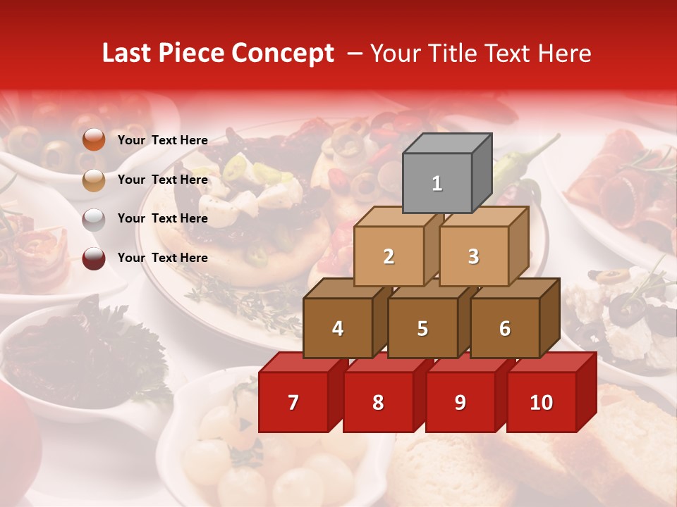 Nobody Party Food Snack PowerPoint Template