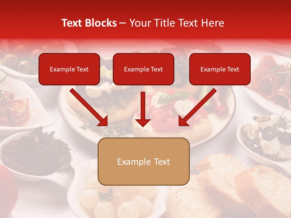Nobody Party Food Snack PowerPoint Template