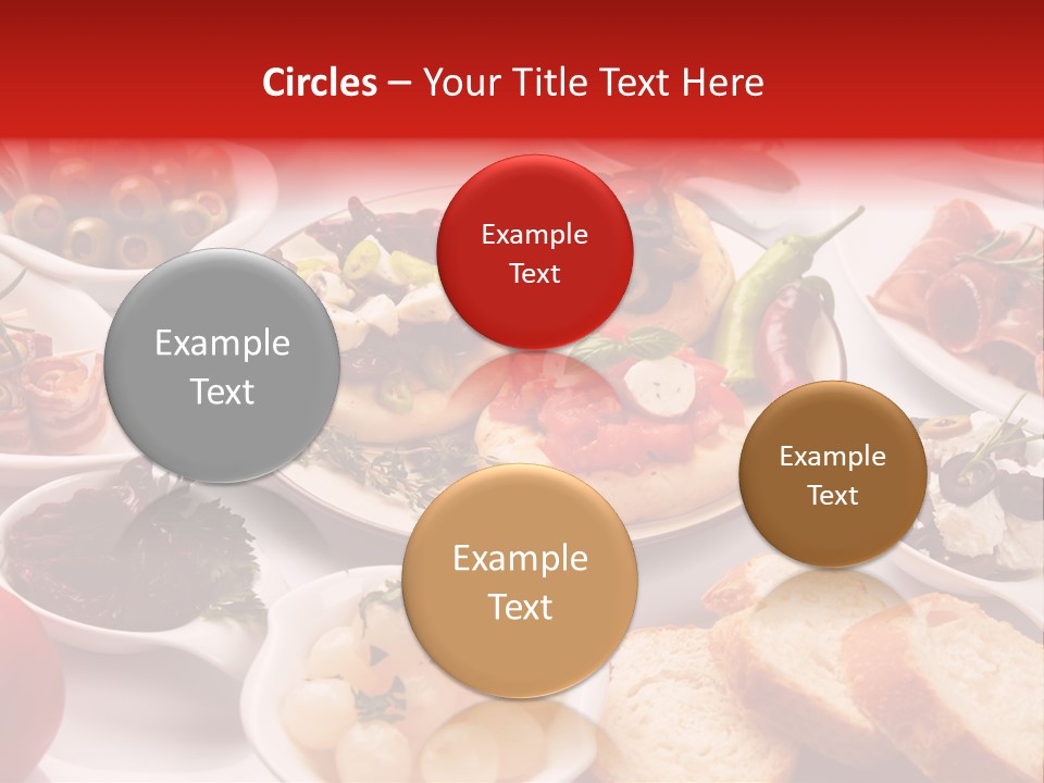 Nobody Party Food Snack PowerPoint Template