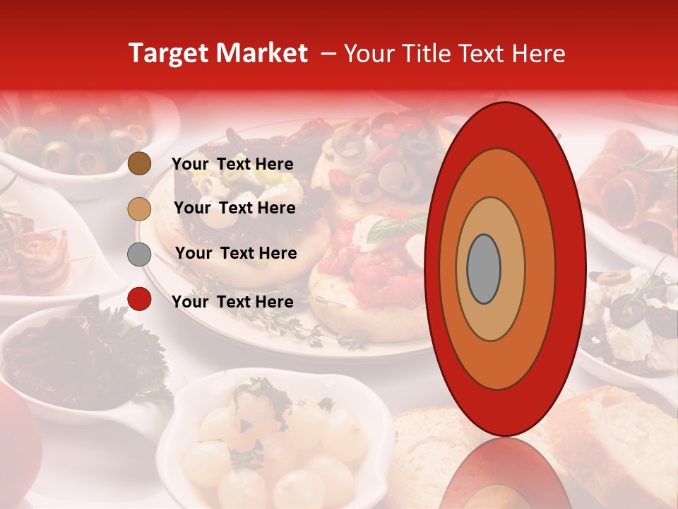 Nobody Party Food Snack PowerPoint Template