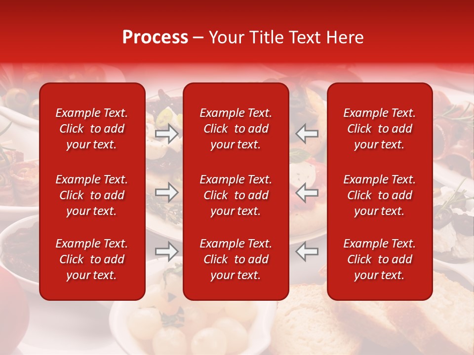 Nobody Party Food Snack PowerPoint Template