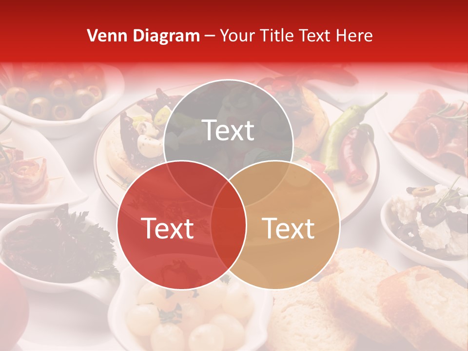 Nobody Party Food Snack PowerPoint Template