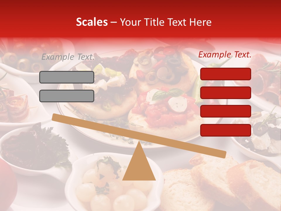 Nobody Party Food Snack PowerPoint Template