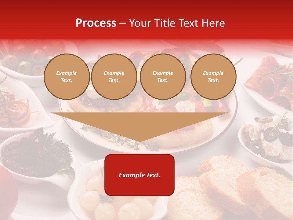 Nobody Party Food Snack PowerPoint Template