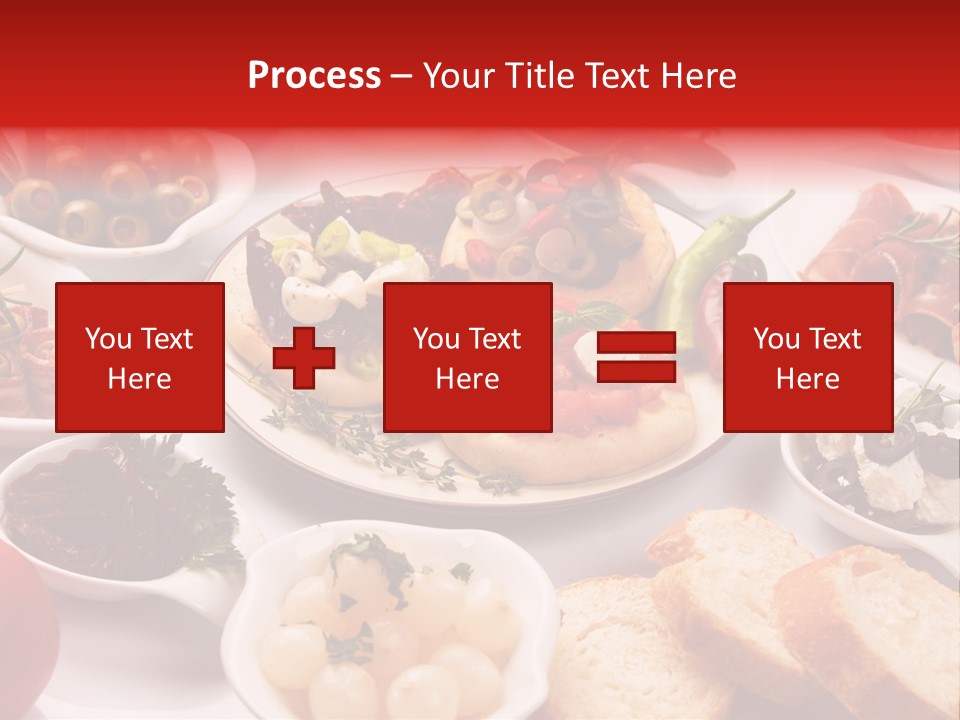 Nobody Party Food Snack PowerPoint Template