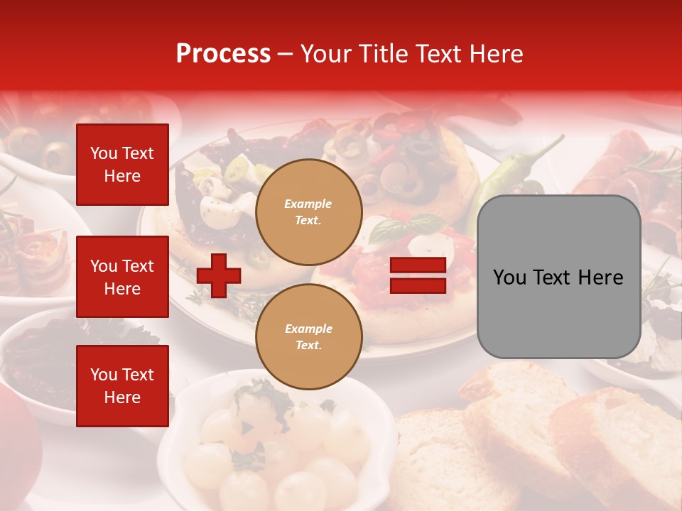 Nobody Party Food Snack PowerPoint Template
