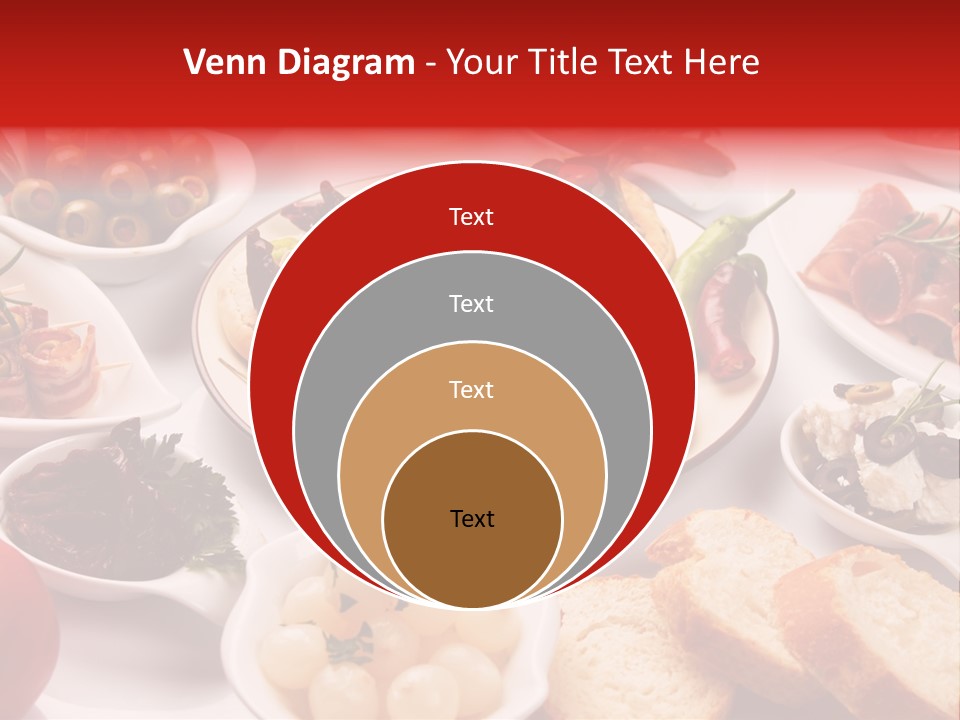 Nobody Party Food Snack PowerPoint Template
