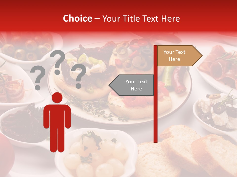 Nobody Party Food Snack PowerPoint Template