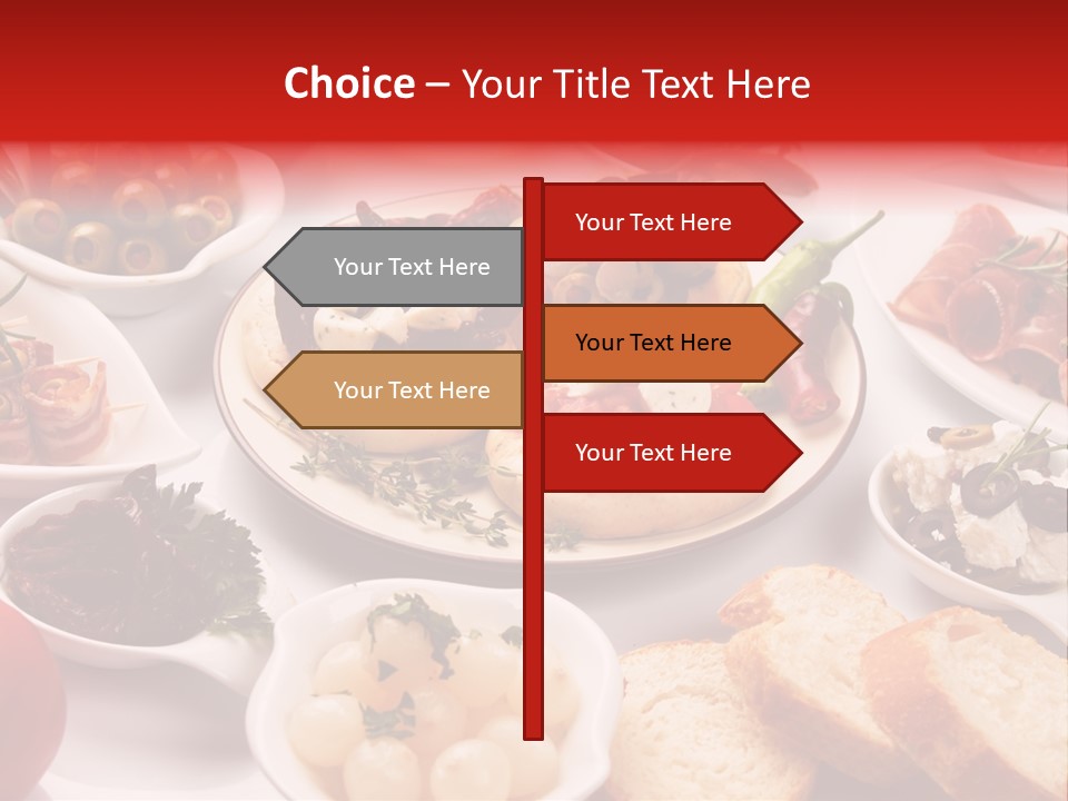 Nobody Party Food Snack PowerPoint Template