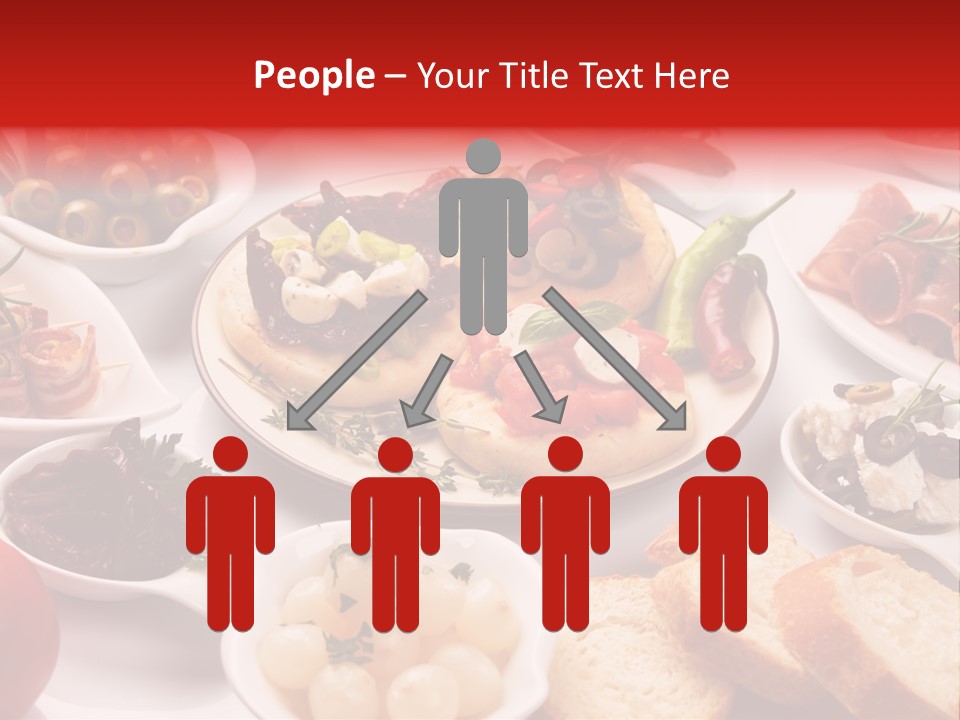 Nobody Party Food Snack PowerPoint Template