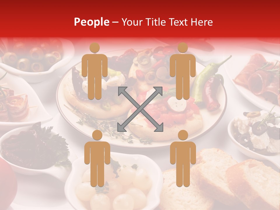 Nobody Party Food Snack PowerPoint Template