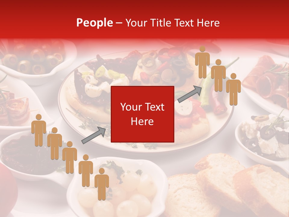 Nobody Party Food Snack PowerPoint Template