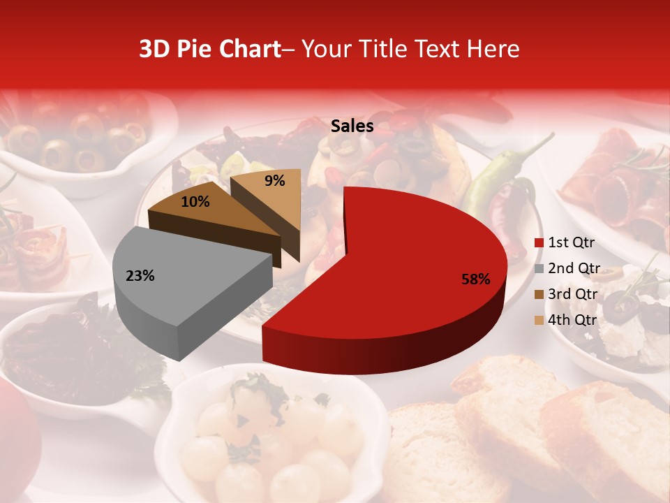 Nobody Party Food Snack PowerPoint Template