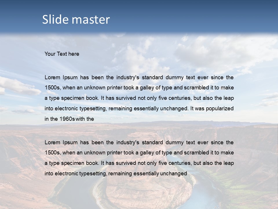 Fresh Bubble Glossy PowerPoint Template