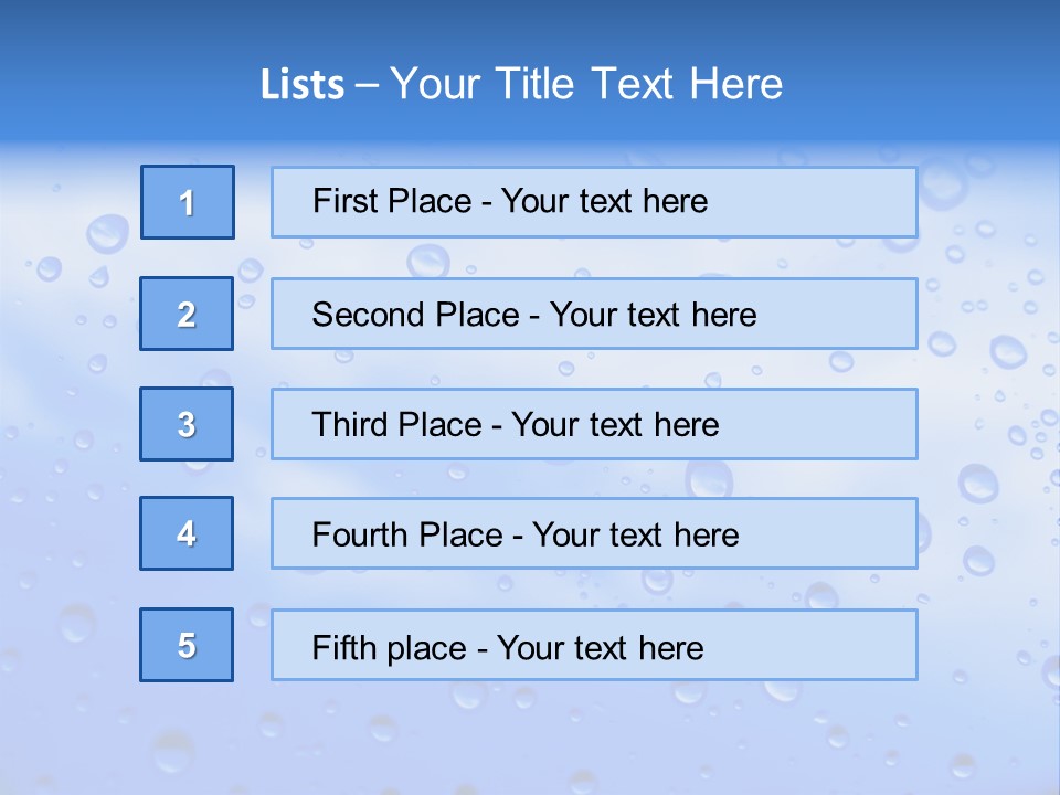 Fresh Bubble Glossy PowerPoint Template