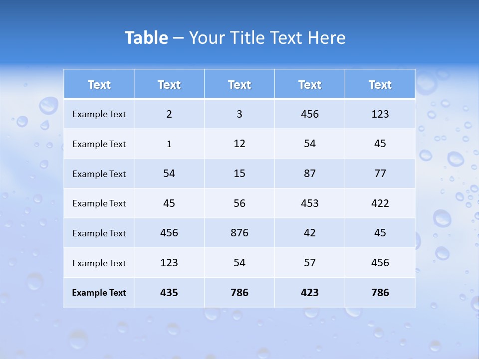 Fresh Bubble Glossy PowerPoint Template