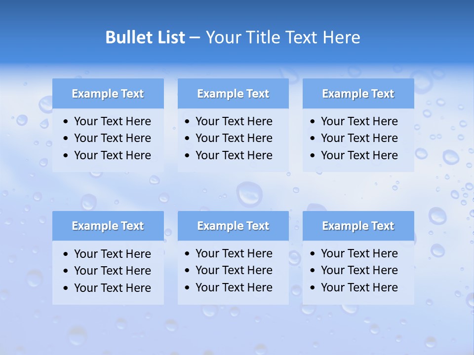 Fresh Bubble Glossy PowerPoint Template