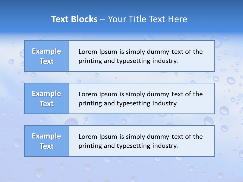 Fresh Bubble Glossy PowerPoint Template