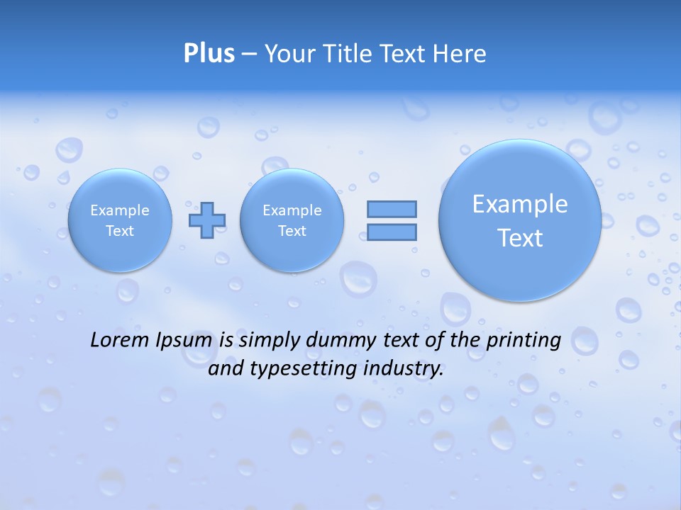 Fresh Bubble Glossy PowerPoint Template