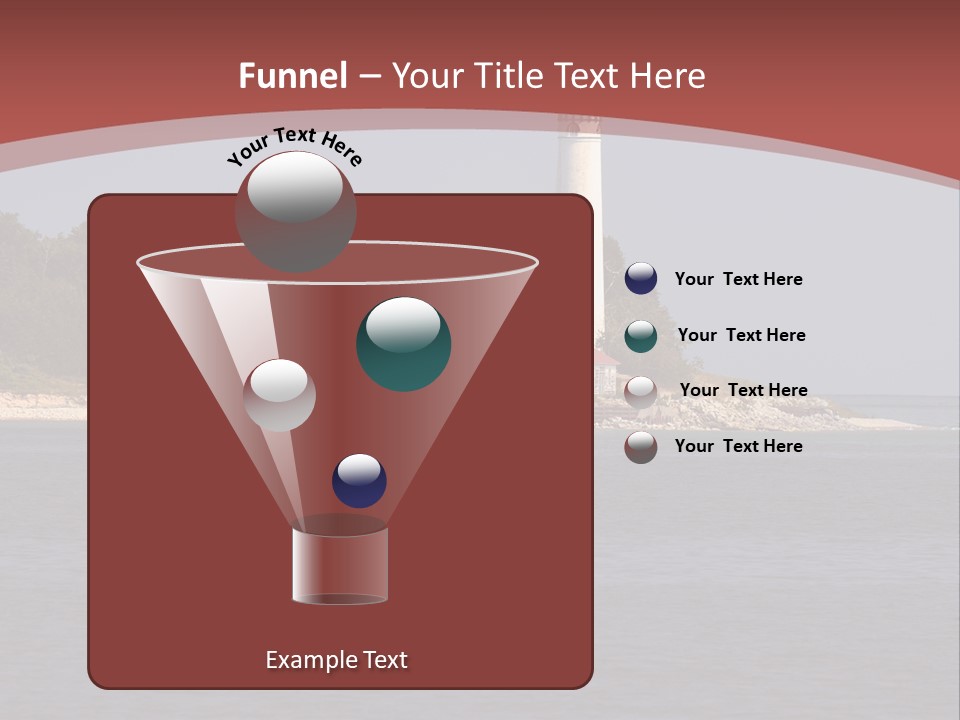Sky Sleeping Bear Dunes Scenic PowerPoint Template